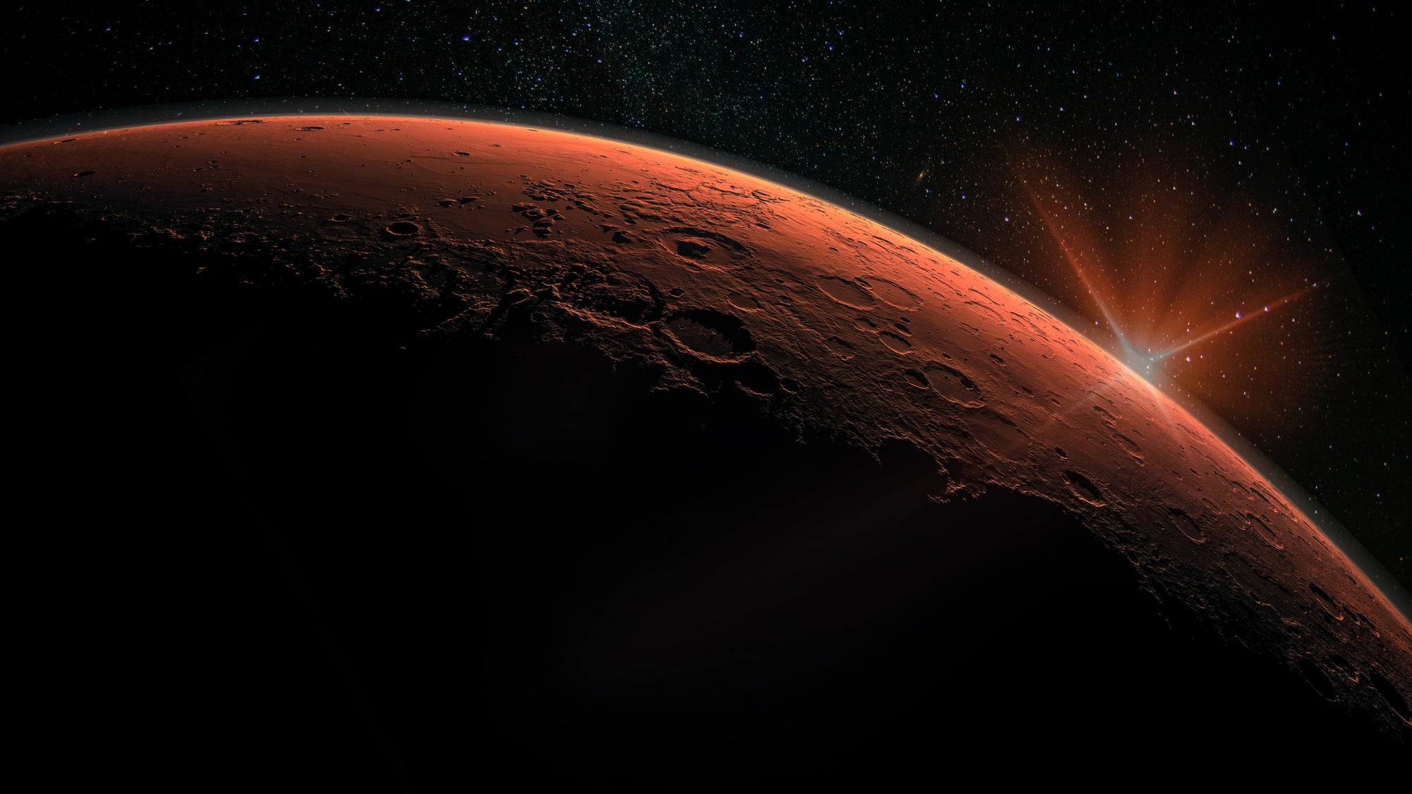 Mars background
